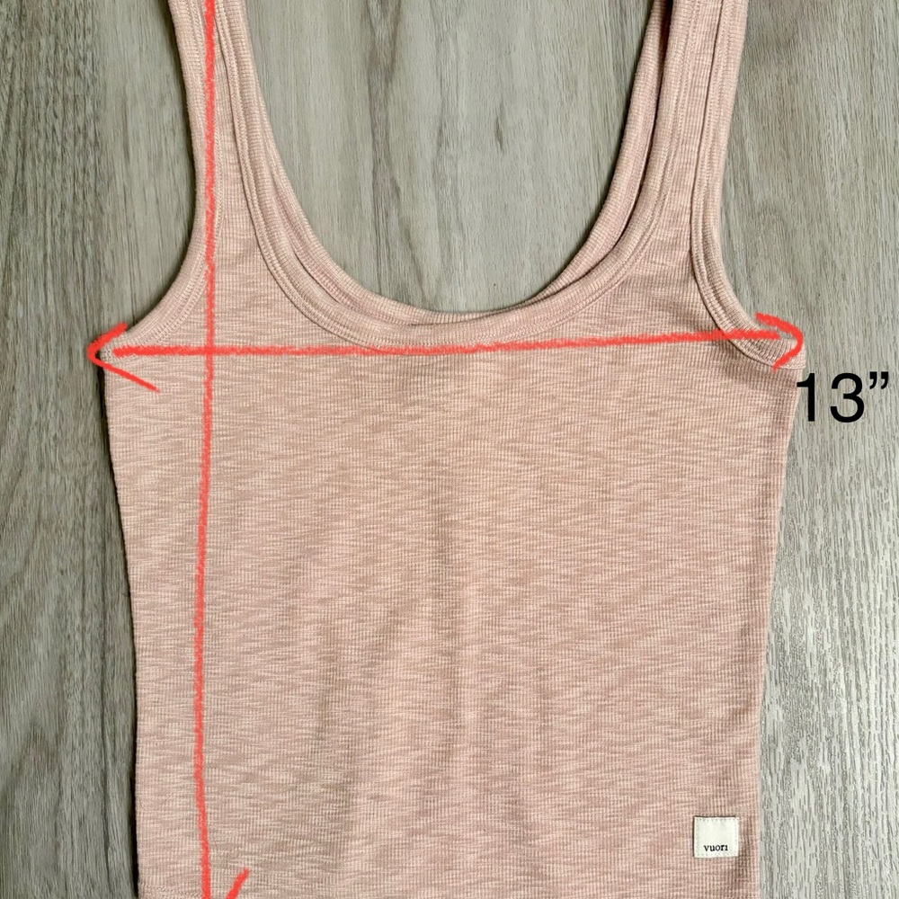 Vuori Peach Tank Top - Picture 4 of 4